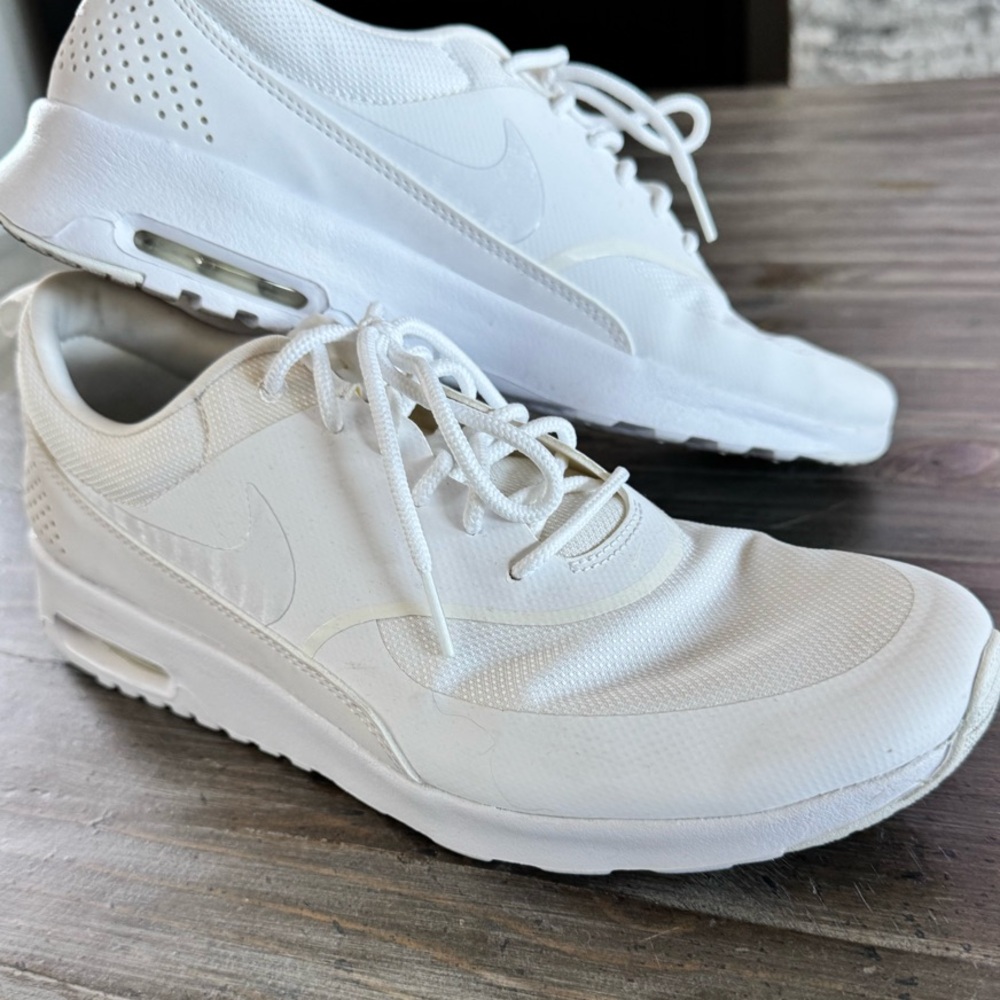 Nike Women’s Air Max Thea Triple White Sneakers